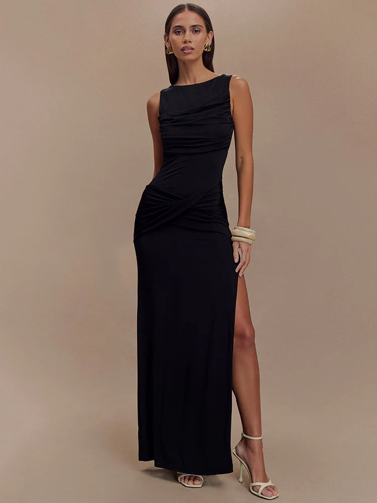 Sultry Summer Split Dress