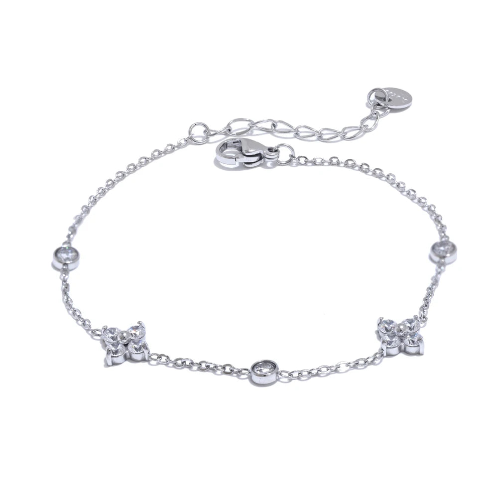 Starlight Zirconia Flower