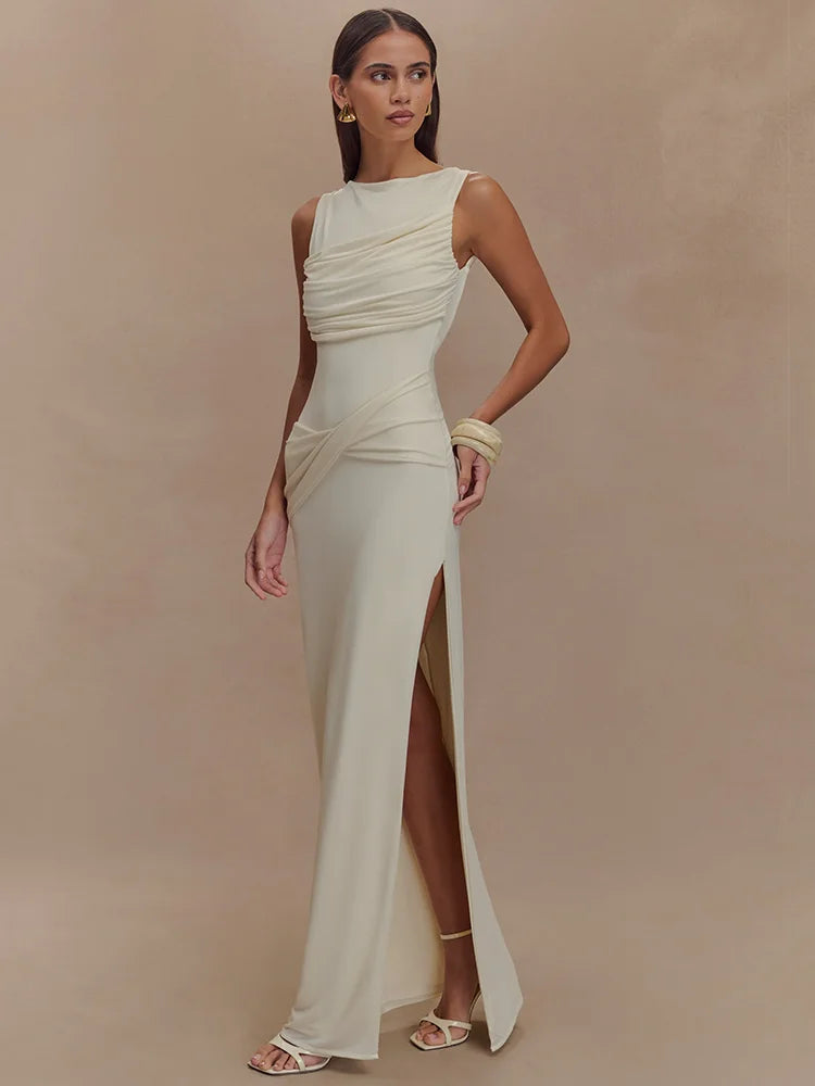 Sultry Summer Split Dress