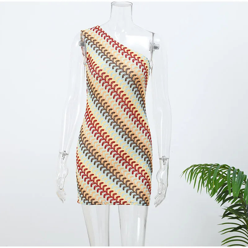 Tropical Glow Crochet Maxi – Vibrant Elegance in Motion