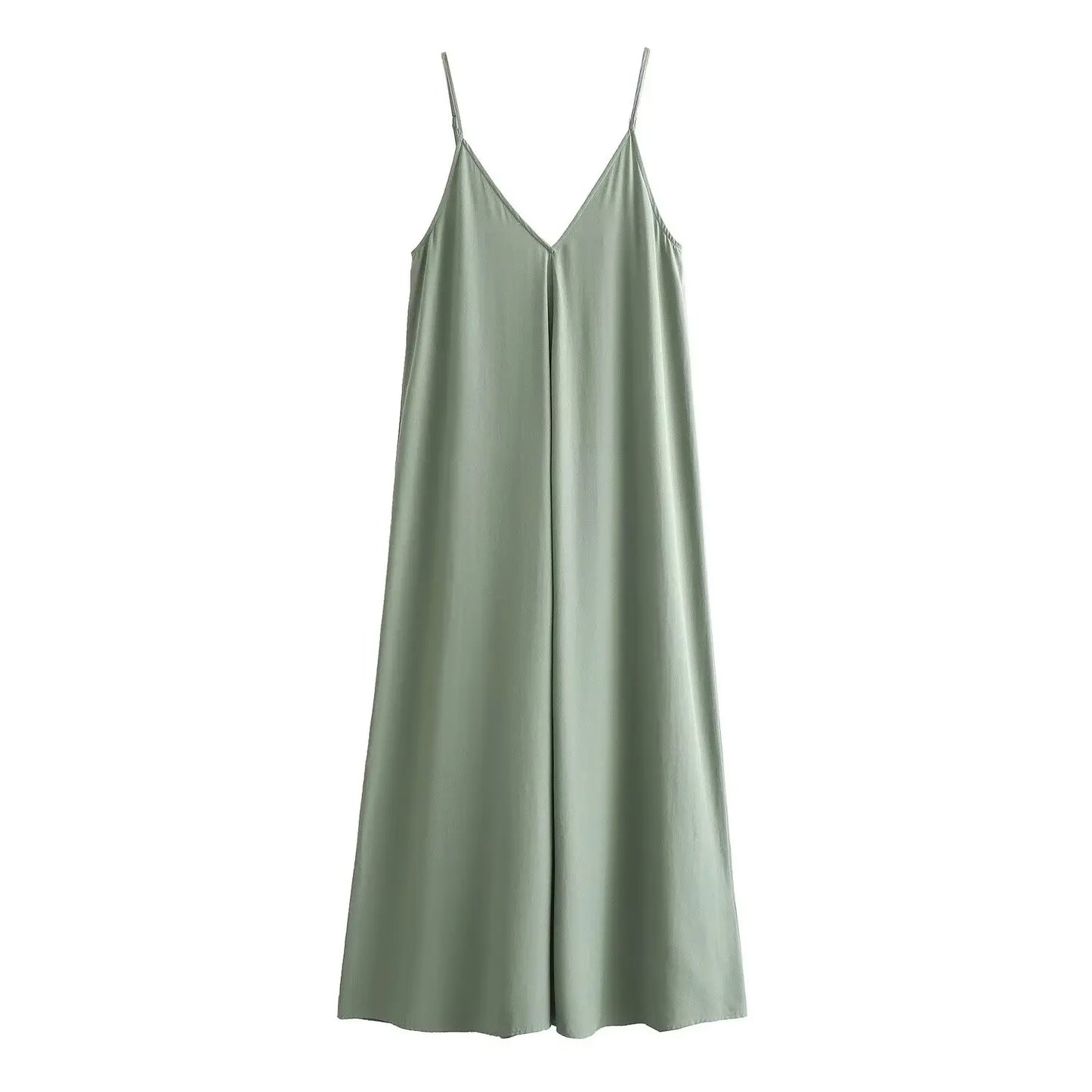 Midnight Drape Backless Maxi – Summer Seduction
