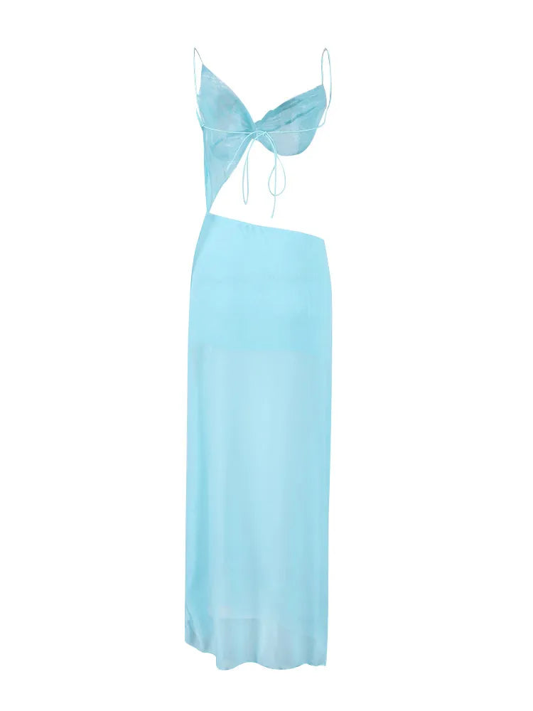 Ocean Bloom Vacation Gown