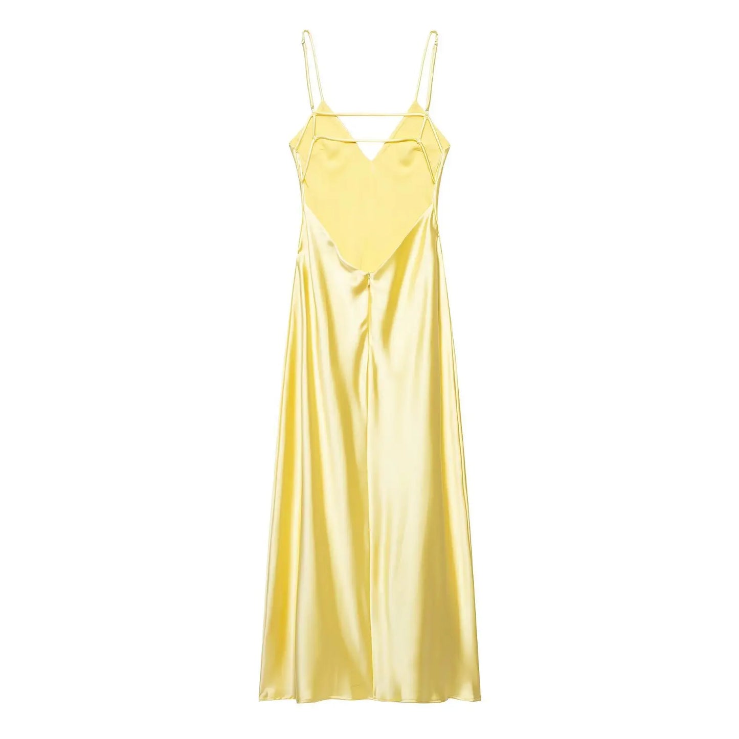 Golden Hour Satin Slip Dress