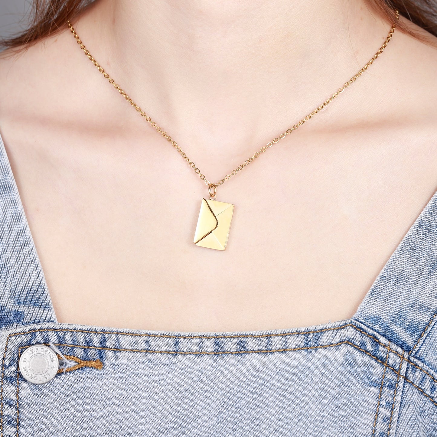✨  Love Letter Necklace – The Perfect Valentine's Gift! 💖