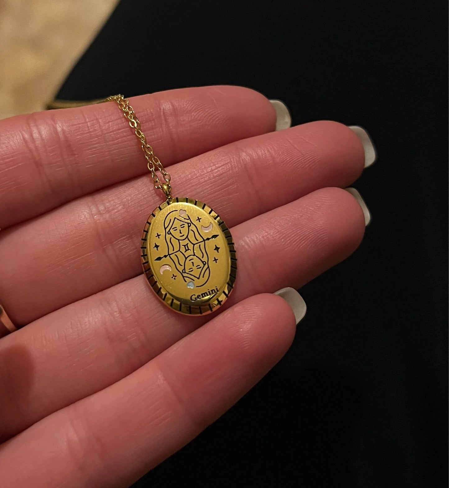 ZODIAC Elegant NECKLACE 18K GOLD PLATED