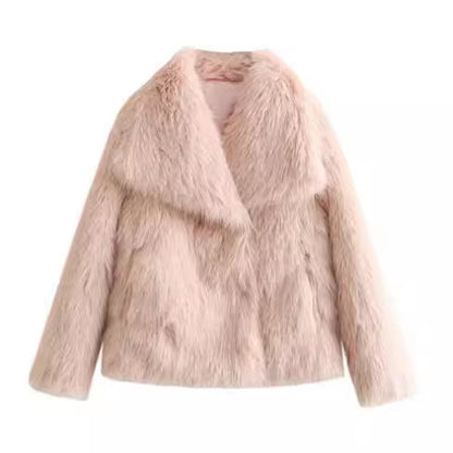 Snowfall Luxe Plush Coat