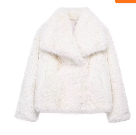 Snowfall Luxe Plush Coat