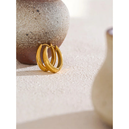 Golden Arc Hoops