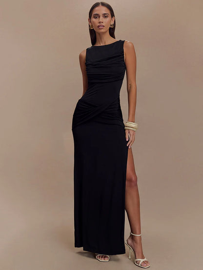 Sultry Summer Split Dress