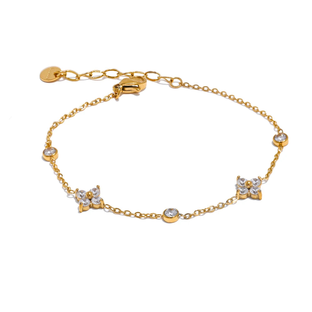 Starlight Zirconia Flower