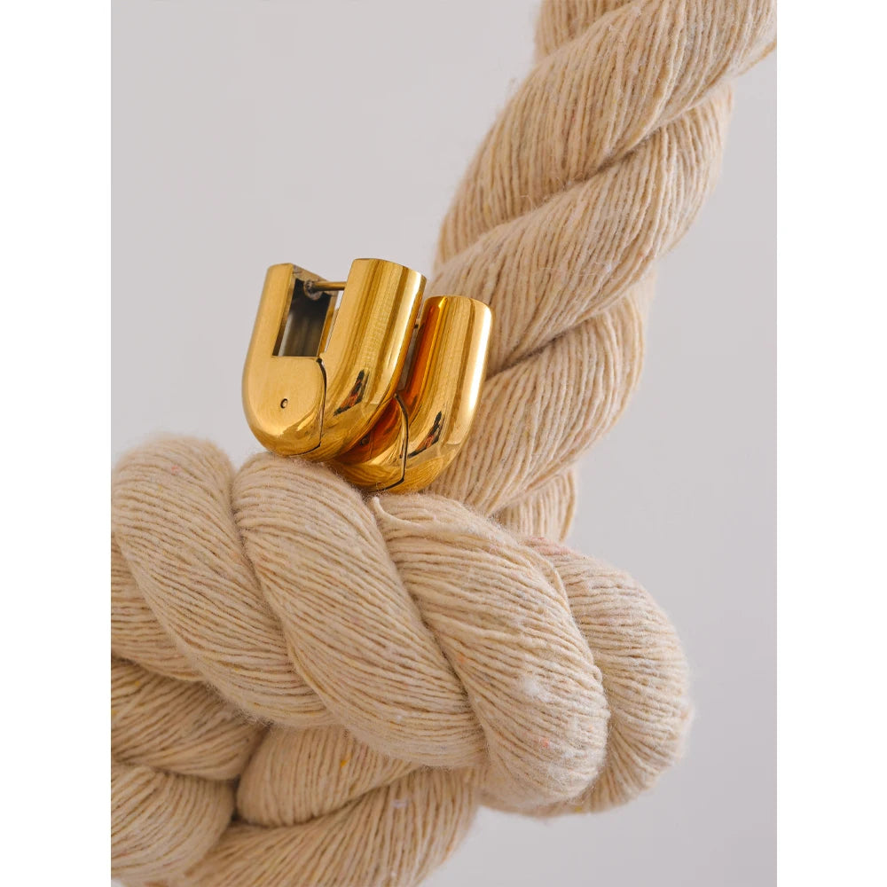 Golden Muse Hoops