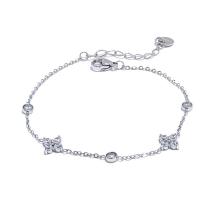 Starlight Zirconia Flower