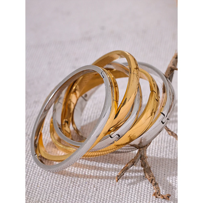 Golden Harmony Bangles