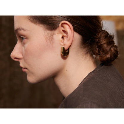 Golden Muse Hoops