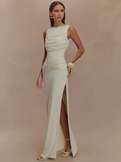 Sultry Summer Split Dress