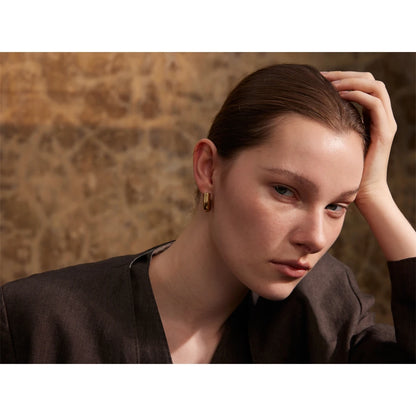 Golden Muse Hoops