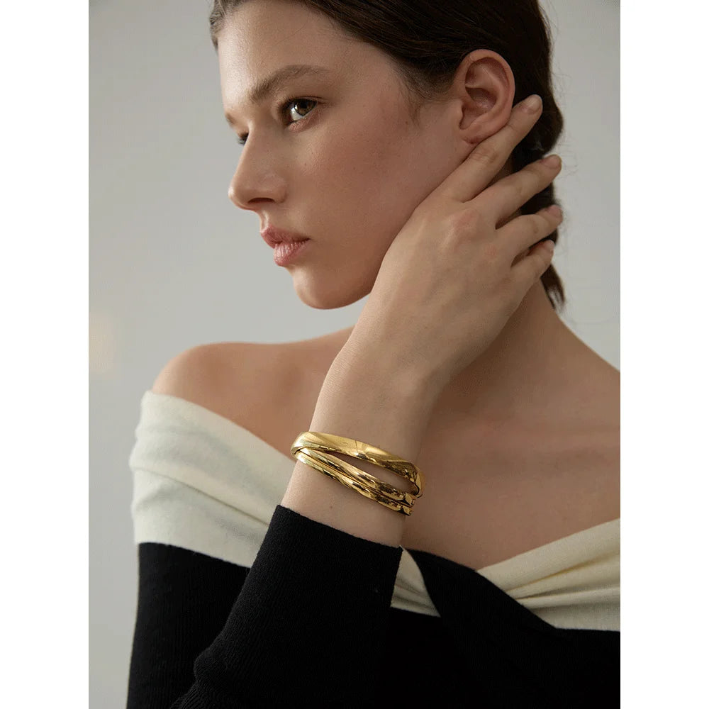 Golden Harmony Bangles