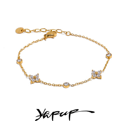 Starlight Zirconia Flower