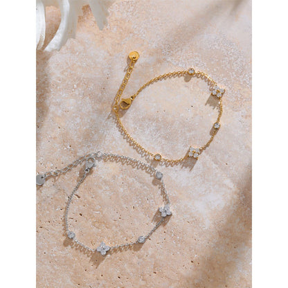 Starlight Zirconia Flower