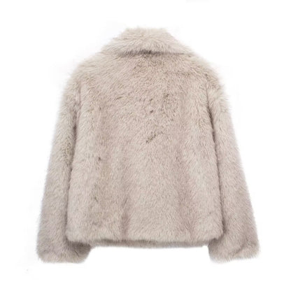 Snowfall Luxe Plush Coat
