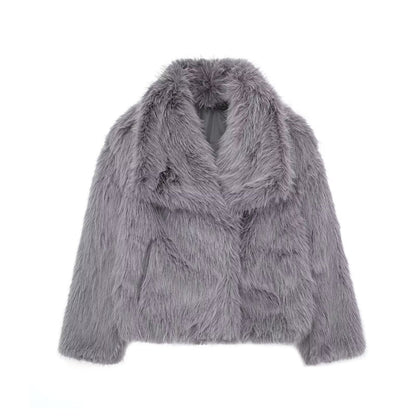 Snowfall Luxe Plush Coat