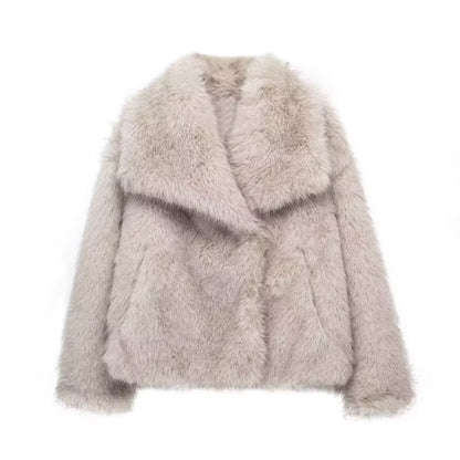 Snowfall Luxe Plush Coat