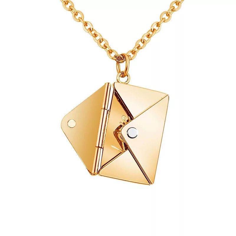 ✨  Love Letter Necklace – The Perfect Valentine's Gift! 💖